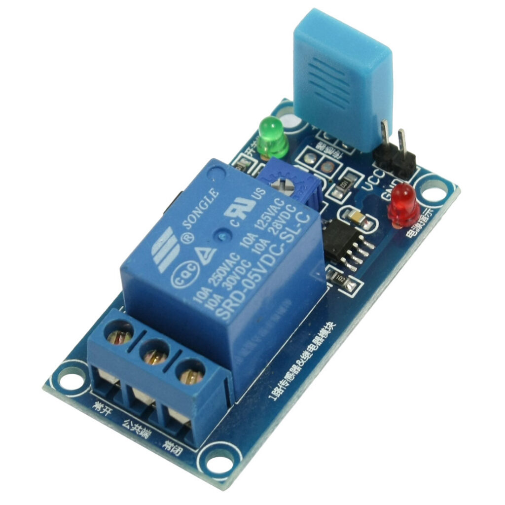 Sensor de humidade com relé