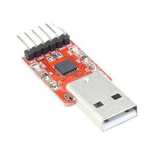 Adaptador serial USB para atualizar osciloscópio DSO138