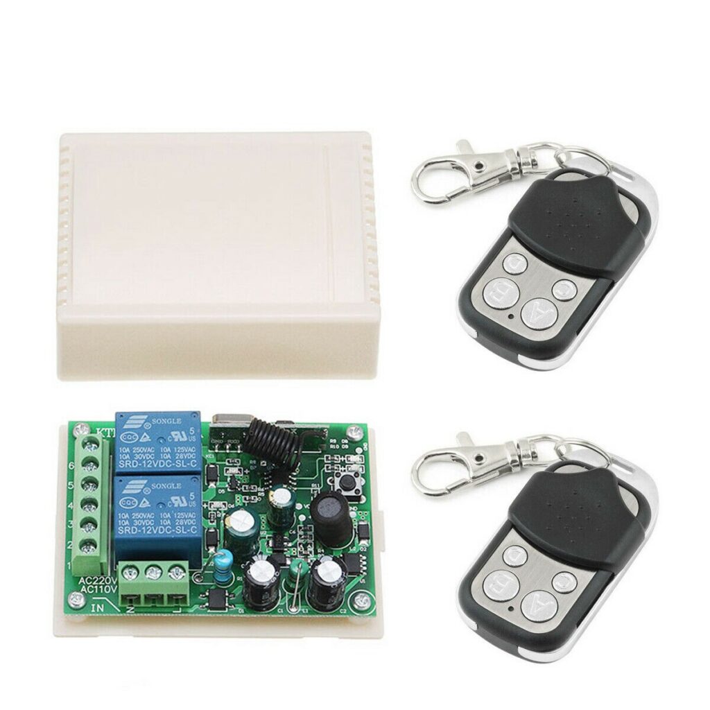 Controle Remoto de 2 canais com relé