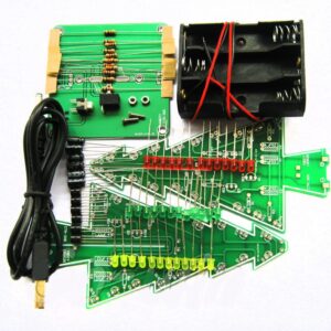 Árvore de natal eletrônica com led para montar