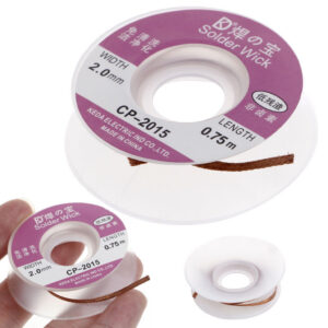 Malha de dessoldar para remover solda