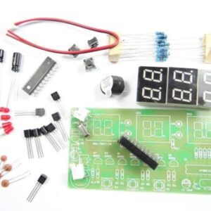 Relógio digital eletrônico com várias funções em Kit