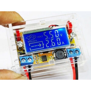 Regulador de tensão digital com LCD ajustável